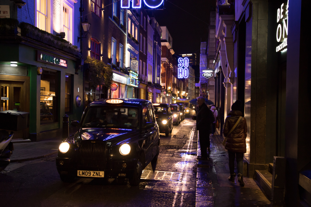 London,,Uk,,December,14th,2020,,A,Busy,Street,In,Soho